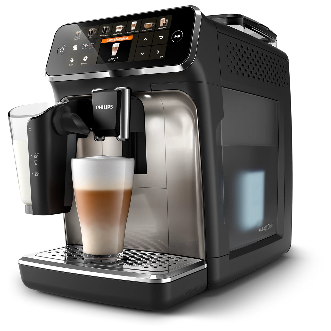 Philips BaristaPro Série 5400 Noir / Chrome