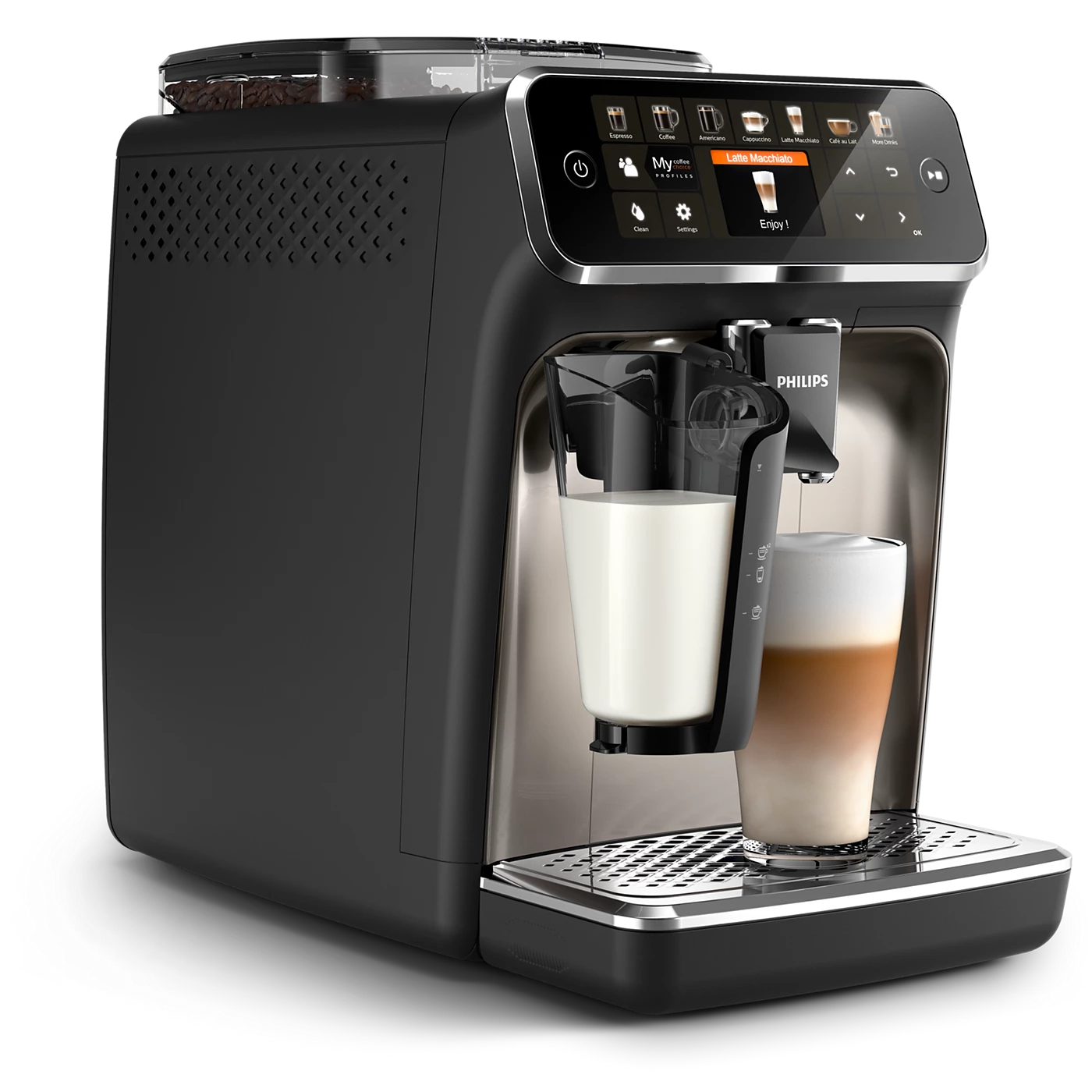 Philips BaristaPro Série 5400 Noir / Chrome