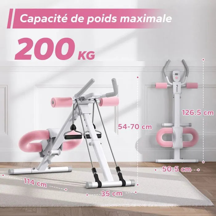 Appareil à Abdominaux MERACH - Noir