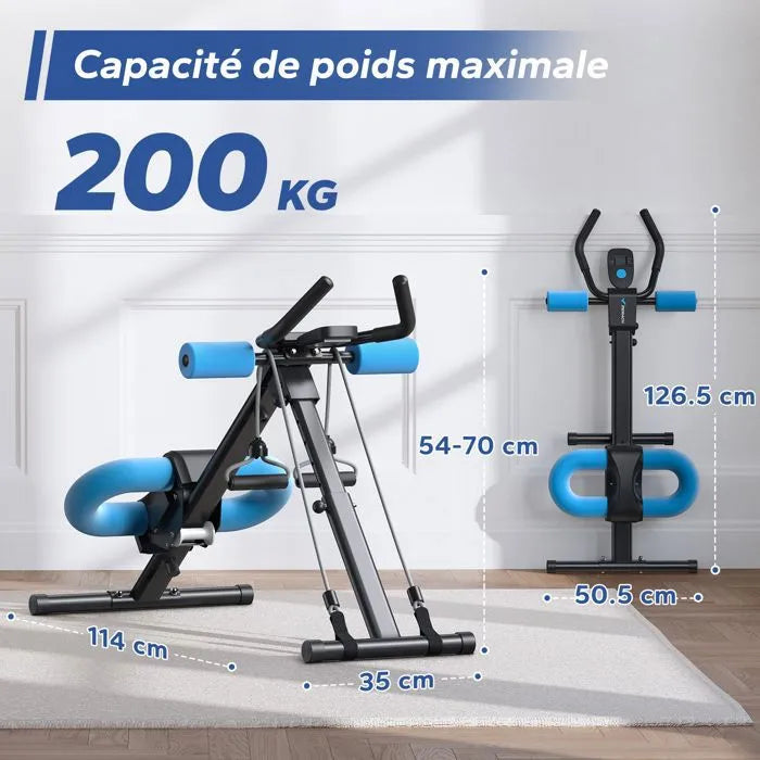 Appareil à Abdominaux MERACH - Noir